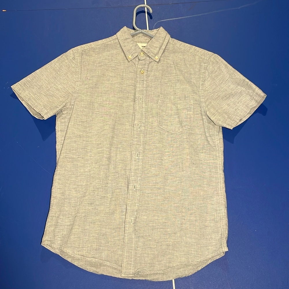 Sonoma blue button down shirt